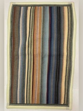 PEM America Quilted Stripes Pillow Sham Earthy Tones (20 in x 36 in)